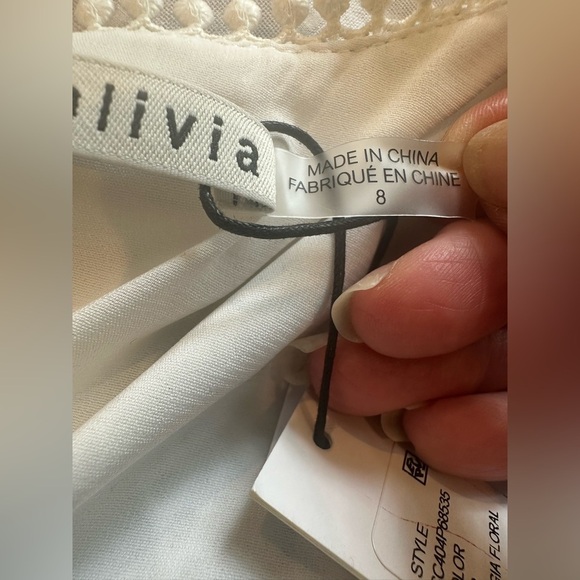 Alice + Olivia Floral Ruffle Mini Dress - Picture 9 of 10